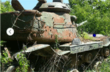 Abandoned Tank Forest Escape