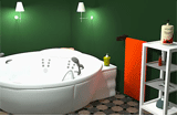 Green Bathroom Escape