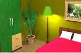Green Bedroom Escape